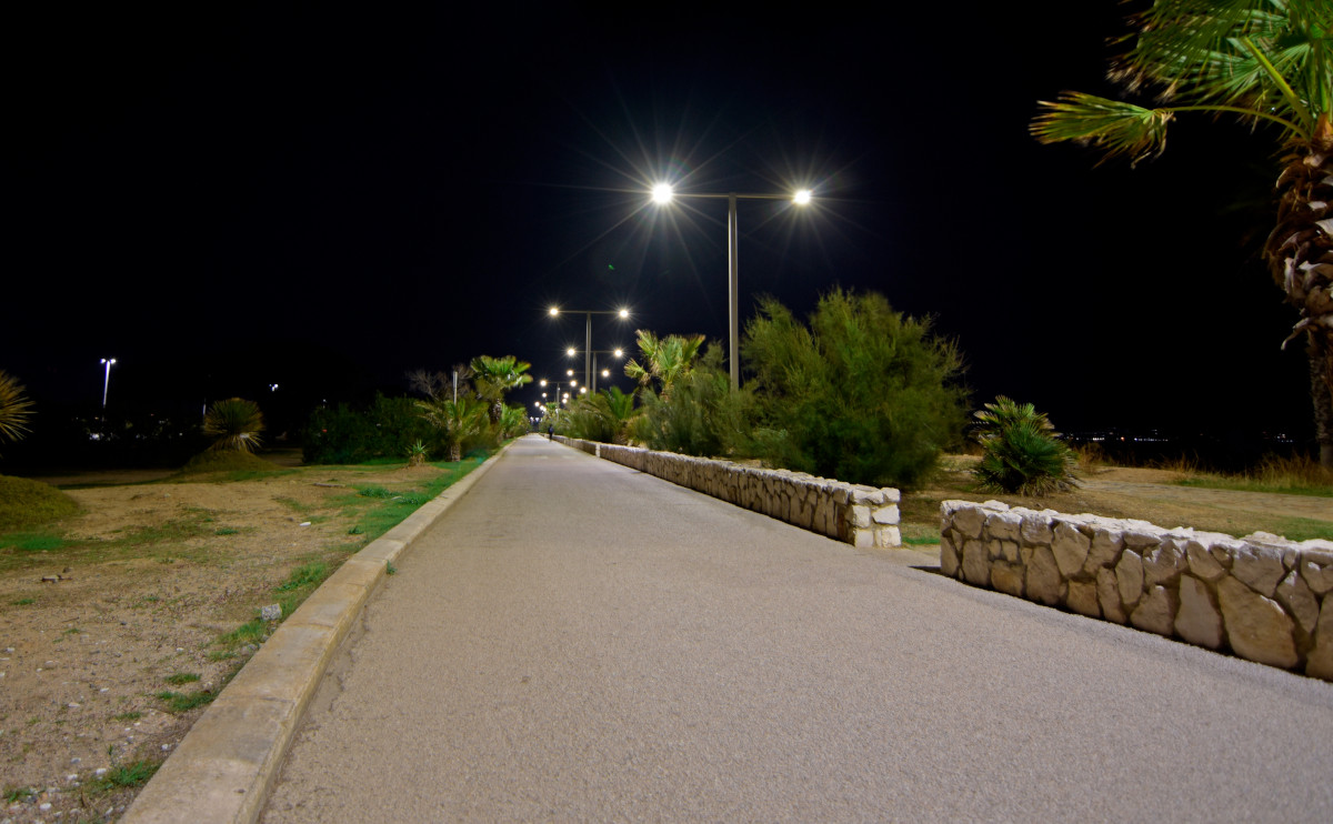 Lungomare Poetto - Notturno