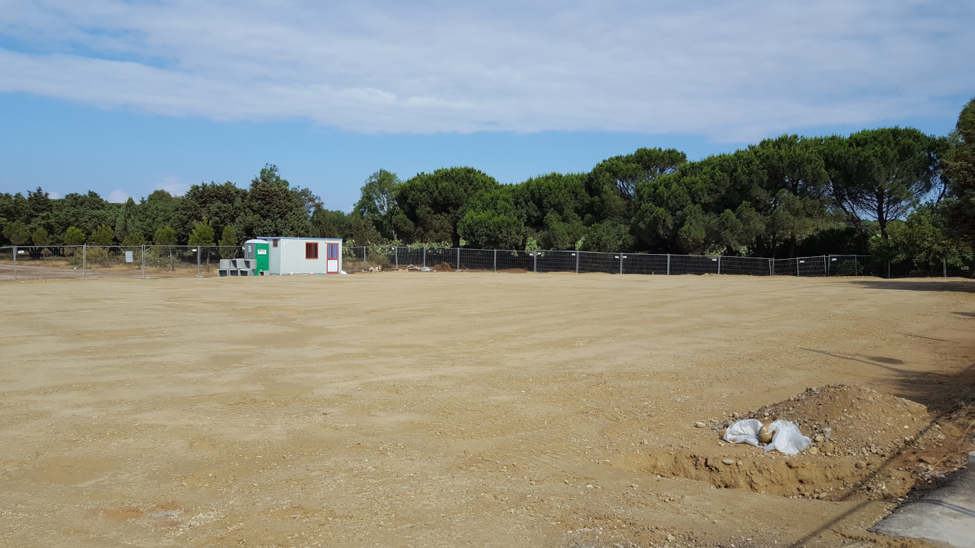 Portoscuso Parcheggio campo sportivo - pre intervento